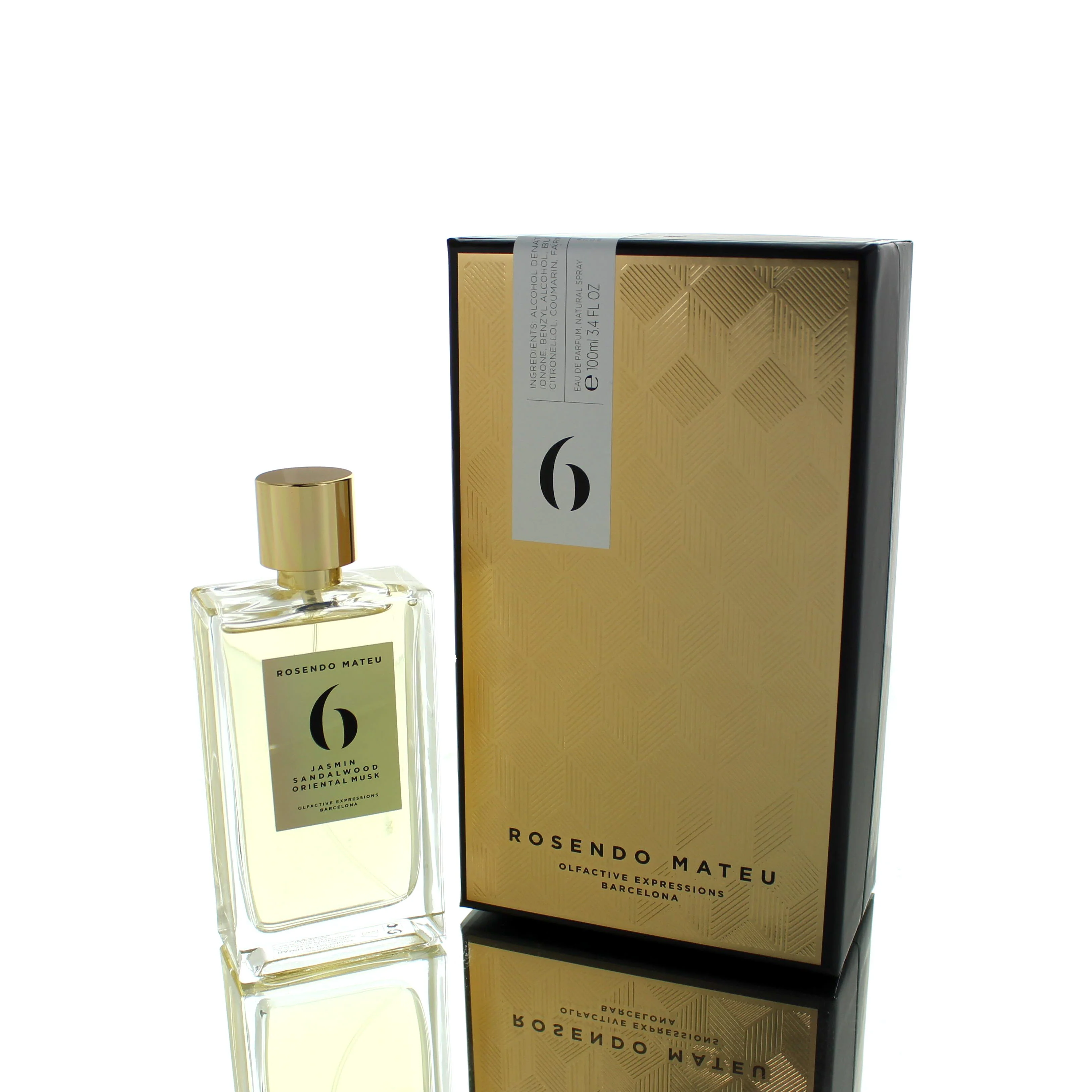 Rosendo Mateu No 6 Jasmin Sandalwood Oriental Musk For Man/Woman